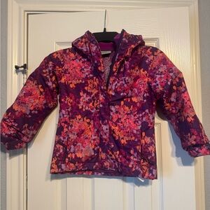 Columbia Purple and Pink Fleece Jacket